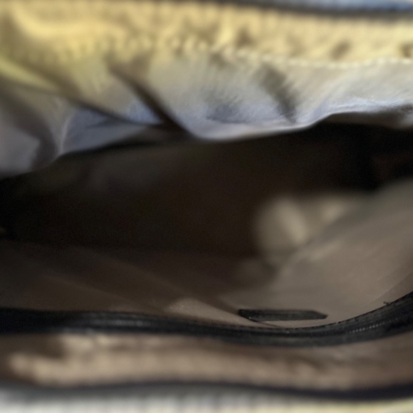 iz Claiborne Houndstooth Patent Tote Work Bag NWOT - Picture 3 of 7